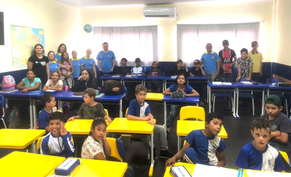 Inauguração, Organização e Projeto da Escola Municipal Novo Horizonte