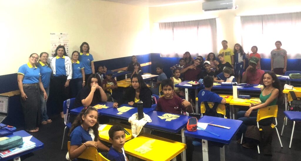 Inauguração, Organização e Projeto da Escola Municipal Novo Horizonte