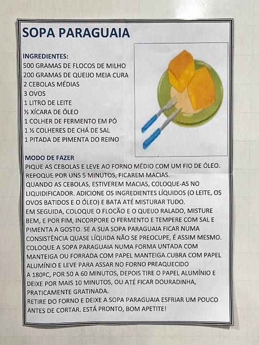 Receita de Sopa Paraguaia