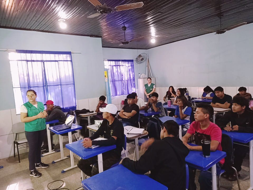 Palestra sobre saúde bucal 